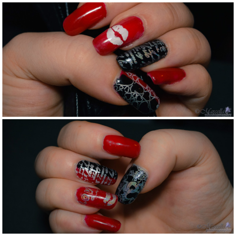 Valentine’s Day nails