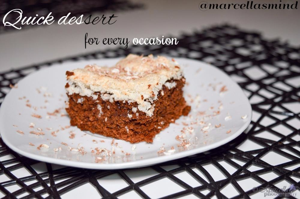 Quick dessert